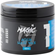 ve Parlak Görünüm Sağlayan Saç Şekillendirici Aqua Wax 150 ml | Güçlü & Kalıcı Tutuş | Kadın ve Erkek Için Saç Şekillendirme Vaksı | Sakız Aromalı | Tüm Saç Tipleri