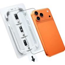 MSP Magıc-Box iPhone 16 Pro Max Ekran Koruyucu Cam | Tozsuz Hizalama Aparatı | Tam Kaplama 9h Kırılmaz & Çizilmez