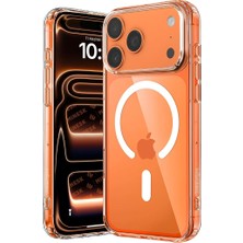 MSP iPhone 17 Pro Max Için Origin Serisi Magsafe ile Uyumlu Crystal Clear Super Şeffaf Materyal ve Yeni Nesil Manyetik Çember (17 Pro Max)