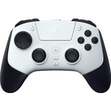 MSP Raiju V3 Pro - Playstation 5 ve Pc Için Kablosuz E-Spor Kontrol Cihazı - 4 Çıkarılabilir Düğme ve 2 Pençe Tutma Tamponu - Tmr Analog Çubuklar - Pro Hypertrigger | Beyaz