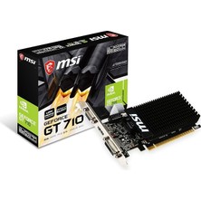 MSP VGA Gt 710 2GD3H Lp GT710 2gb Ddr3 64B DX12 Pcıe 3.0 X16 (1xvga 1xdvı 1xhdmı)
