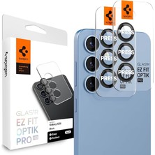 MSP Galaxy S25 ile Uyumlu Kolay Kurulum Kamera Lens Camı Koruyucu Glas.tr Ez Fit Optik Pro (2 Adet) Siyah - AGL09092 (Spigen Tr Garantili)