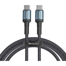 MSP Hasırlı Type-C To Type-C Pd Hızlı Şarj Kablosu, 1.2 Metre