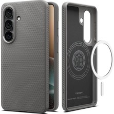 MSP Galaxy S26 ile Uyumlu Kılıf Liquid Air Mag Fit Kaymaz Dokulu Yüzey Gri Kapak - ACS11056 (Spigen Tr Garantili)