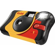 MSP Fun Saver 27 + 12 3920949 Tek Kullanımlık Kamera (3 M Flaş Aralığı, 135 Film Formatı, 800 Film Hassasiyeti (Iso), 39 Adet Resim) Sarı/gri/kırmızı