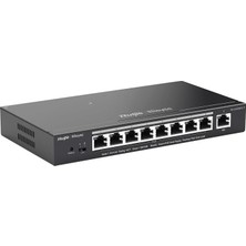 MSP Reyee 9 Port RG-ES209GC-P 10/100/1000 Yönetilebilir 8x Poe Poe+ Switch (120W)