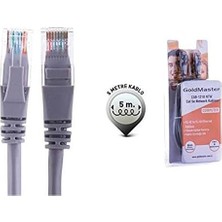 MSP Goldmaster CAB-1218 Ntw Cat 5e Network Kablosu 5 Metre