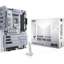 MSP Tuf Gamıng Z890-PRO Wıfı Intel Z890 LGA1851 Ddr5 9066 Dp HDMI 2xusb4 4x M2 Usb3.2 Wifi 7 + Bt Aura Rgb 2.5gbit Lan Atx (Tuf Gamıng Z890-PRO Wıfı) Anakart