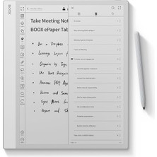 MSP Tablet Not Max 13.3 Hiçbir Frontlight B/w Epaper Notebook Carta 1300 300 Üfe 6g 128G