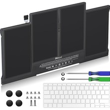 MSP MacBook Air 13 Inç A1466 Için Yedek Dizüstü Bilgisayar Bataryası 8000 Mah (2012 Ortası, 2013 Ortası, 2014 Başı, 2015, 2017 Başı) A1369 (2010 Sonu, 2011 Ortası Versiyonu) 8000 Mah, A1496 A1405