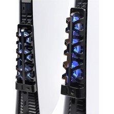 MSP Pro Soğutucu LED Işıklı Sessiz Fan Usb3.0 Radyatör Isı Emici Playstation 5 Pro ile Uyumlu TP5-1523E