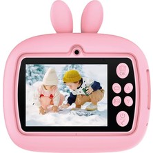MSP TRM-CMR18 Pembe Dijital Video Fotoğraf Çocuk Kamerası Anlık Termal Resim Kağıt Baskılı Yazıcı