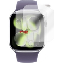 MSP Apple Watch 11 46MM Ile Uyumlu Ekran Koruyucu, Tam Kaplayan Akıllı Saat Koruması, Çizilmeye Dayanıklı Tpu Koruma 2 Adet, Hd Şeffaf