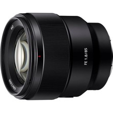 MSP SEL85F18, Kompakt Sistem Fotoğraf Makinesi Lensi (Sony Eurasia Garantili), Siyah