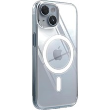 MSP Kılıf Iphone 15 ile Uyumlu, Magsafe Destekli (Şeffaf, Iphone 15)