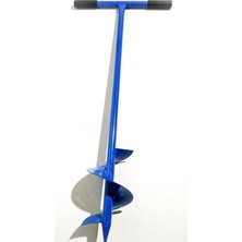 MSP Toprak Burgusu Sabit Kollu Fidan Dikme Aparatı, 101 Cm, 15 cm Helezon, 22 cm Genişlik