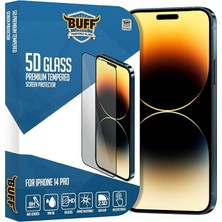 MSP iPhone 14 Pro 5d Glass Ekran Koruyucu, Çok Renkli