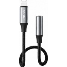 MSP Lightning To 3.5mm Aux Dönüştürücü 10CM Siyah Hg/axt-01