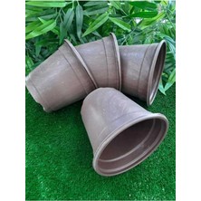 MSP Saksı 10 Adet 15X13 cm 1,50 Lt Plastik Saksı Ucuz Saksı Fide Üretim Saksısı Fide Saksısı