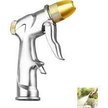 MSP Bahçe Hortumu Başlıkları, Profesyonel Metal Hortum Püskürtücü, 4 Farklı Sulama Modu, Yüksek Basınçlı Su Akışı, Bahçe ve Ev Kullanımı Için, Dayanıklı ve Uzun Ömürlü