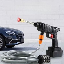 MSP Yüksek Basınçlı 200W 10000MAH Şarjlı Su Tabancası Taşınabilir Araba Yıkama Makinası 90 Bar Kömürsüz Şarjlı Oto Yıkama Makinesi