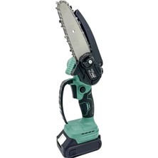 MSP Teknoloji 256 Rpm 12 Ah Profesyonel Çift Akülü Şarjlı Dal Budama Dal Kesme Testeresi Hediyeli.