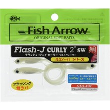 MSP Arrow Flash-J Curly Sw 2" (5 Adet/paket) #L145 Blue Luminova/silver Olta