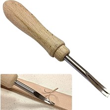 MSP Kenar Düzeltme Linörü, Hakiki Deri Katlık Cüzdan Vs. Yapımı Için Kenar Yuvarlama Deri Hobi El Aleti (0.8 Mm)