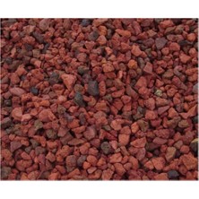 MSP Pomzası 25 kg 5 10 mm Kırmızı Pomza Cüruf Lav Taşı Ponza Volkanik