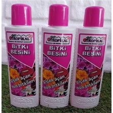 MSP Besini 3 Adet 225 ml Çiçekli Bitkilere Özel Çiçek Açtıran Sıvı Gübre Çiçek Çoşturan Vitamin