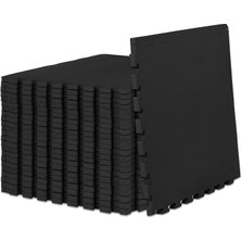 MSP Fit Extra Dicke Puzzle-Übungsmatte, 1,9 cm Oder 2,5 Cm, Eva-Schaum, Ineinandergreifende Fliesen Für Schutz, Gepolsterte Workout-Bodenbelag Für Zuhause Und Fitnessstudio-Ausrüstung