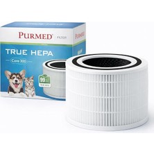 MSP Levoit Core 300, Core 300S Air Purifier Uyumlu Hepa + Karbon Filtre - Beyaz (Beyaz)