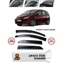 Ford C-Max Cam Rüzgarlığı 4lü 2005-2010 Ile Uyumlu Arası