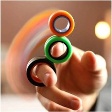 MSP Adet Ithal Model Manyetik Stres Yüzüğü El Hareket Oyuncağı Ilginç Ürün Fidget Oyun Halkası