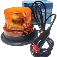 MSP Lambası Çakmak Fişli Mıknatıslı 3 Modlu 8-110 Volt