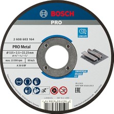 MSP - 115 * 2, 5 mm Standard Seri Düz Metal Kesme Diski (Taş)