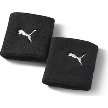 MSP Essential Core Terrycloth Wristband Unisex Yetişkin Spor Bilekliği, Puma Black, Tek Beden