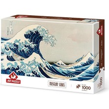 MSP Puzzle Büyük Dalga Kanagawa, 1000 Parça Museum Puzzle