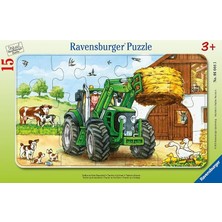 MSP Yapboz, Tractor On Farm, 15 Parça