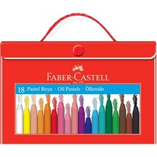 MSP Çantalı Pastel Boya, 18 Renk, Yumuşak ve Canlı Renkler, Etkili Uygulama, Taşınabilir Plastik Çanta