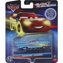 MSP Dsney Cars Karanlıkta Parlayan Yarışçılar Tekli Karakter Araçlar Ramone HPG79 - HPG76