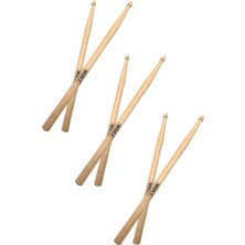 MSP MAPLE-100-5A-3X Ahşap Akça Ağaç Bateri Baget Davul Bageti 5A Drumsticks (3 Çift)