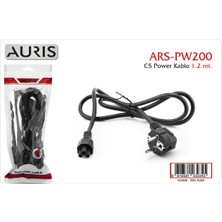 MSP ARS-PW200 C5 Güç Kablosu, 1.2 Metre, Notebook ve Laptop Için