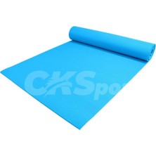 MSP mm Pilates Yoga Matı, Kaymaz Spor ve Fitness Minderi, Egzersiz Matı, Mavi, 150X50 cm