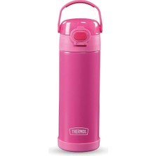 MSP F422 Funtainer Çocuk Pipetli Termos 0,47L Neon Pink 024352
