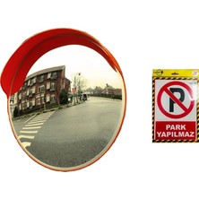 MSP LR-A25 Trafik Güvenlik Aynası - Otopark Aynası 60 cm - Pvc Levha Hediyeli