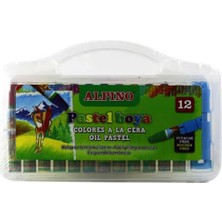 MSP ALP-DC-008296 12'li Plastik Kutu Pastel Boya