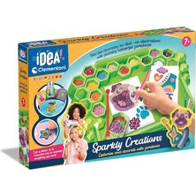 MSP 18716 Idea-Parıltılı 3D Gem Çıkartma, Elmas Kit, 7 Yaşından Büyük Çocuklar Için Yaratıcı Oyuncak, Hediye Seti