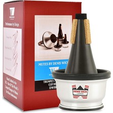 MSP Wick Trompet Amortisör, Straight Blck/silver