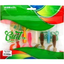 MSP Gurt 7cm Lrf Silikon Yem Karışık Renk Paketi - Mix 2